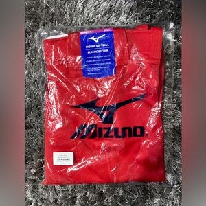 Mizuno Softball Pants, NWT, Small, Red, Elastic bottom